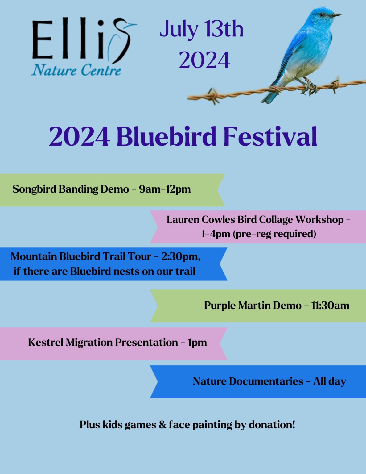 Bluebird Festival | Ellis Nature Centre