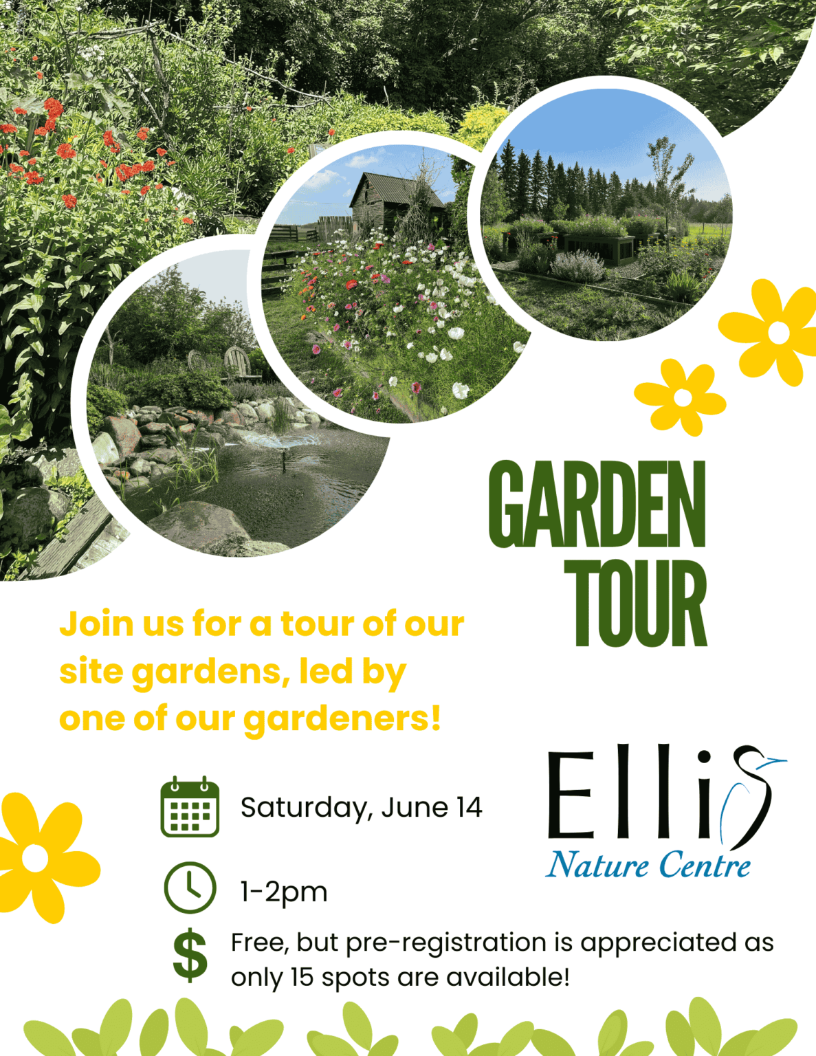 Garden Tour Ellis Nature Centre