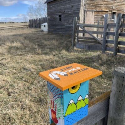 ellis nature centre - indigenous birdhouse - land acknowledgement